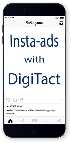 Instagram Ads υπηρεσίες με την DigiTact